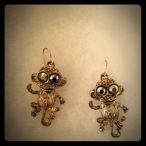 Monkey earrings